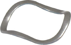 Made in USA - 5/8-11/16" Screw, 0.67" ID x 0.825" OD, Grade 17-7 PH-A Stainless Steel Triple Wave Washer - 0.02" Thick, 0.13" Overall Height, 0.018" Deflection - Apex Tool & Supply
