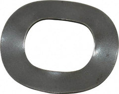 Made in USA - 7/16" Screw, 0.474" ID x 0.815" OD, Grade 1074-1095 Spring Steel Triple Wave Washer - 0.02" Thick, 0.07" Overall Height, 0.014" Deflection, 88.22 Lb at Deflection - Apex Tool & Supply