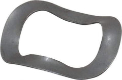 Made in USA - 1/2" Screw, 0.53" ID x 0.78" OD, Grade 1074-1095 Spring Steel Triple Wave Washer - 0.012" Thick, 0.125" Overall Height, 0.025" Deflection, 19.47 Lb at Deflection - Apex Tool & Supply