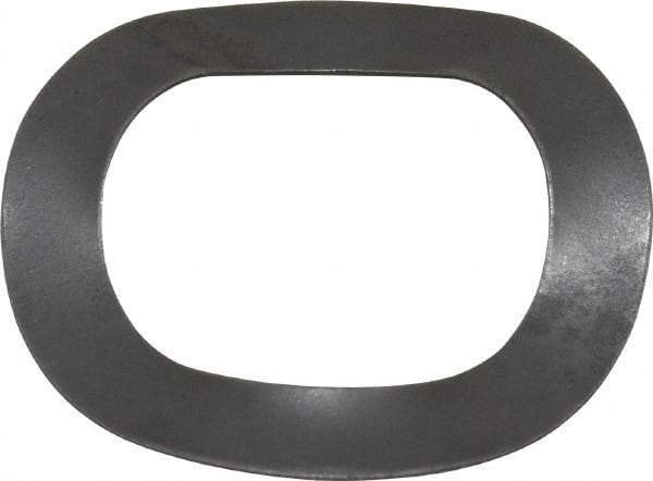 Made in USA - 3/4" Screw, 0.767" ID x 1.125" OD, Grade 1074-1095 Spring Steel Triple Wave Washer - 0.016" Thick, 0.105" Overall Height, 0.038" Deflection, 34.13 Lb at Deflection - Apex Tool & Supply