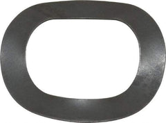 Made in USA - 3/4" Screw, 0.767" ID x 1.125" OD, Grade 1074-1095 Spring Steel Triple Wave Washer - 0.016" Thick, 0.105" Overall Height, 0.038" Deflection, 34.13 Lb at Deflection - Apex Tool & Supply