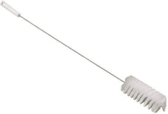 Vikan - 3" Diam Polyester Valve Brush - 34-1/4" OAL, 6-1/2" Head Length, Polypropylene & Stainless Steel Handle - Apex Tool & Supply