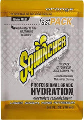 Sqwincher - 0.6 oz Pack Orange Activity Drink - Liquid Concentrate, Yields 6 oz - Apex Tool & Supply