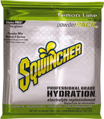 Sqwincher - 47.66 oz Pack Lemon-Lime Activity Drink - Powdered, Yields 5 Gal - Apex Tool & Supply