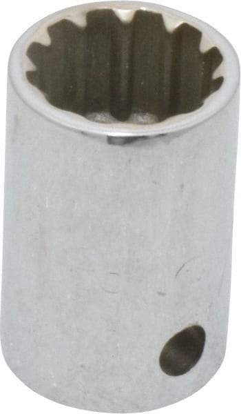Proto - 1/2" Drive, 9/16" Socket, Spline Socket - 12 Points, 1-7/16" OAL - Apex Tool & Supply