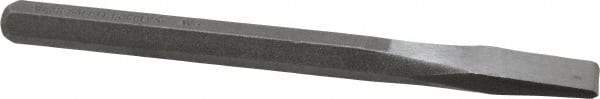 Blackhawk by Proto - 5-1/2" OAL x 7/16" Blade Width Cold Chisel - 7/16" Tip, 3/8" Stock, Alloy Steel Handle - Apex Tool & Supply