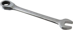 Blackhawk by Proto - 14mm 12 Point Combination Wrench - 15° Head Angle, 7-3/32" OAL, Steel, Chrome Finish - Apex Tool & Supply