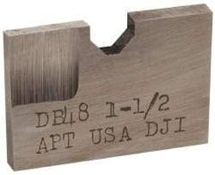 APT - 1-1/2 Inch Diameter, 3/16 Inch Thick, High Speed Steel Auxiliary Pilot Blade - Series D - Apex Tool & Supply
