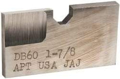 APT - 2-1/4 Inch Diameter, 3/16 Inch Thick, High Speed Steel Auxiliary Pilot Blade - Series D, DX20 Auxiliary Pilot Required - Apex Tool & Supply