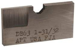 APT - 1-31/32 Inch Diameter, 3/16 Inch Thick, High Speed Steel Auxiliary Pilot Blade - Series D, DX15 Auxiliary Pilot Required - Apex Tool & Supply
