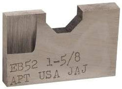 APT - 1-5/8 Inch Diameter, 1/4 Inch Thick, High Speed Steel Auxiliary Pilot Blade - Series E - Apex Tool & Supply