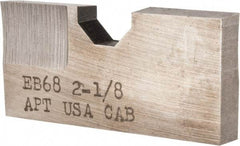 APT - 2-1/8 Inch Diameter, 1/4 Inch Thick, High Speed Steel Auxiliary Pilot Blade - Series E, EX20 Auxiliary Pilot Required - Apex Tool & Supply
