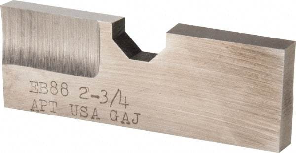APT - 2-3/4 Inch Diameter, 1/4 Inch Thick, High Speed Steel Auxiliary Pilot Blade - Series E, EX25 Auxiliary Pilot Required - Apex Tool & Supply