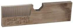 APT - 3-1/2 Inch Diameter, 1/4 Inch Thick, High Speed Steel Auxiliary Pilot Blade - Series E, EX25 Auxiliary Pilot Required - Apex Tool & Supply