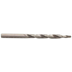 Made in USA - 19/32" Body, 13/32" Step Diam, Straight Shank, Cobalt Subland Step Drill Bit - Apex Tool & Supply