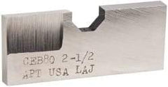 APT - 2-7/8 Inch Diameter, 1/4 Inch Thick, Cobalt Auxiliary Pilot Blade - Series E, EX25 Auxiliary Pilot Required - Apex Tool & Supply