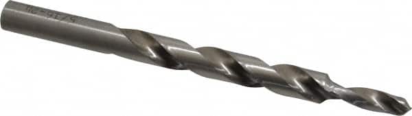 Made in USA - 13/32" Body, 0.272" Step Diam, Straight Shank, High Speed Steel Subland Step Drill Bit - Apex Tool & Supply