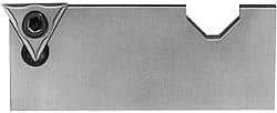 APT - 2-3/8 Inch Hole Using TPGH 321, Carbide Auxiliary Pilot Blade - Series E, EX20 Auxiliary Pilot Required, Indexable Insert Blade - Apex Tool & Supply