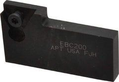 APT - 2 to 2-3/4 Inch Adjustable Blade, Carbide Auxiliary Pilot Blade - Series E, EX20 Auxiliary Pilot Required, Indexable Insert Blade - Apex Tool & Supply