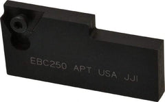 APT - 2-1/2 to 3-1/4 Inch Adjustable Blade, Carbide Auxiliary Pilot Blade - Series E, EX25 Auxiliary Pilot Required, Indexable Insert Blade - Apex Tool & Supply