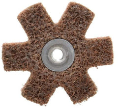 3M - 2" Diam Nonwoven Sanding Star - Coarse Grade, Eyelet, 24,000 RPM - Apex Tool & Supply