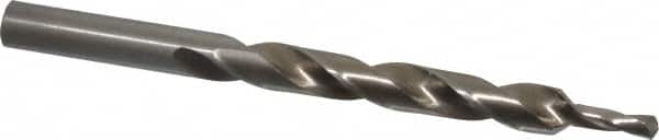 Made in USA - Letter W Body, 0.196" Step Diam, Straight Shank, High Speed Steel Subland Step Drill Bit - Apex Tool & Supply