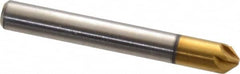 Melin Tool - 3/16" Head Diam, 3/16" Shank Diam, 6 Flute 90° Cobalt Countersink - Apex Tool & Supply