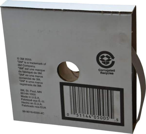 3M - 1" x 50 Yd 220 Grit Aluminum Oxide Cloth Roll - Very Fine Grade, J Weighted Backing - Apex Tool & Supply