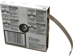 3M - 1" x 50 Yd 240 Grit Aluminum Oxide Cloth Roll - Very Fine Grade, J Weighted Backing - Apex Tool & Supply