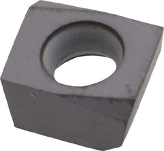 Kennametal - MDHX1004 GD Grade KC520M Carbide Milling Insert - TiAlN Finish, 0.187" Thick, 1/2" Inscribed Circle - Apex Tool & Supply