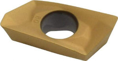 Kennametal - EP1808 GD Grade KC725M Carbide Milling Insert - TiN/TiCN/TiN Finish, 0.217" Thick, 0.8mm Corner Radius - Apex Tool & Supply