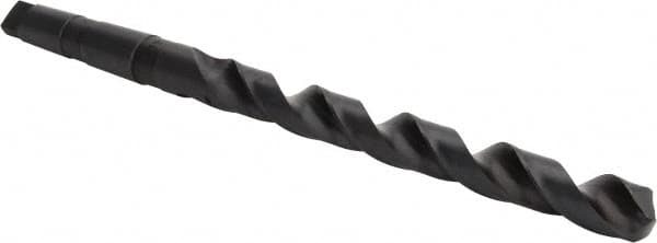 Interstate - 15/16", 3MT 118° Point High Speed Steel Taper Shank Drill Bit - Apex Tool & Supply