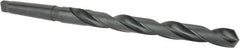 Interstate - 63/64", 3MT 118° Point High Speed Steel Taper Shank Drill Bit - Apex Tool & Supply