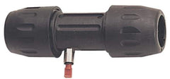 Transair - 7/8" ID, Air Hose Union with Vent - 232 Max psi, 5-15/16" Long, Plastic - Apex Tool & Supply