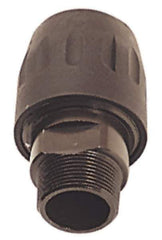 Transair - 3/4 Male NPT, 7/8" ID, Air Hose Male Connector - 232 Max psi, 2-13/16" Long, Plastic - Apex Tool & Supply