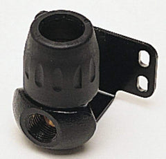 Transair - 1/2 & 1/4 Female NPT, 7/8" ID, Air Hose 45° One Port Wall Bracket - 232 Max psi, 3-5/8" Long, Plastic - Apex Tool & Supply