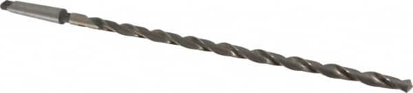 Interstate - 35/64", 2MT 118° Point High Speed Steel Taper Shank Drill Bit - Apex Tool & Supply