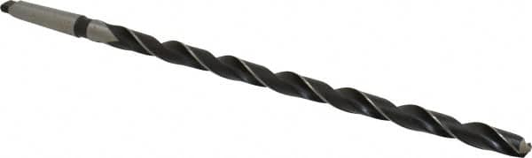Interstate - 11/16", 2MT 118° Point High Speed Steel Taper Shank Drill Bit - Apex Tool & Supply