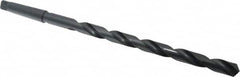 Interstate - 27/32", 3MT 118° Point High Speed Steel Taper Shank Drill Bit - Apex Tool & Supply