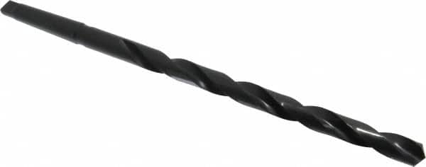 Interstate - 59/64", 3MT 118° Point High Speed Steel Taper Shank Drill Bit - Apex Tool & Supply