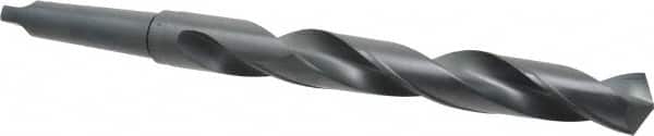 Interstate - 1-1/2", 4MT 118° Point High Speed Steel Taper Shank Drill Bit - Apex Tool & Supply
