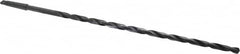 Interstate - 9/16", 2MT 118° Point High Speed Steel Taper Shank Drill Bit - Apex Tool & Supply
