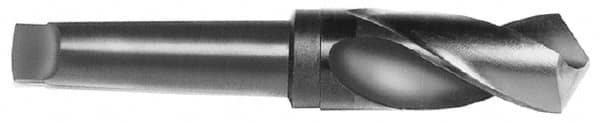 Interstate - 3", 4MT 118° Point High Speed Steel Taper Shank Drill Bit - Apex Tool & Supply