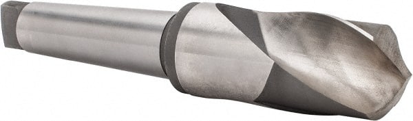 Interstate - 2-3/8", 5MT 118° Point High Speed Steel Taper Shank Drill Bit - Apex Tool & Supply
