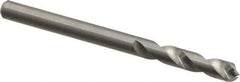 M.A. Ford - 5/32" Spiral Flute Solid Carbide Screw Machine Drill Bit - Bright Finish, Right Hand Cut, 3/4" Flute Length, 2-1/16" OAL, Standard Point, Straight Shank - Apex Tool & Supply