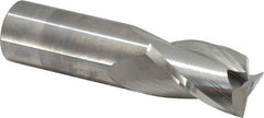 M.A. Ford - 1" Diam, 1-1/2" LOC, 1" Shank Diam, 4" OAL, 3 Flute Solid Carbide Square End Mill - Apex Tool & Supply