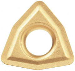 Tungaloy - WCMT06T308 DC Grade T313W Carbide Indexable Drill Insert - 1/32" Corner Radius - Apex Tool & Supply