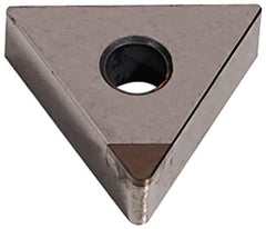 Tungaloy - 3QP-TNGA331 Grade BX360 PCBN Turning Insert - Uncoated, 60° Triangle, 3/8" Inscr Circle, 3/16" Thick, 1/64" Corner Radius - Apex Tool & Supply