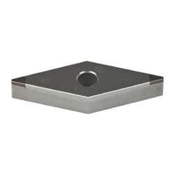 Tungaloy - 2QP-VNGA331 Grade BX360 PCBN Turning Insert - Uncoated, 35° Diamond, 3/8" Inscr Circle, 3/16" Thick, 1/64" Corner Radius - Apex Tool & Supply