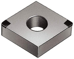 Tungaloy - 2QP-CNGA433 Grade BX930 PCBN Turning Insert - Uncoated, 80° Diamond, 1/2" Inscr Circle, 3/16" Thick, 3/64" Corner Radius - Apex Tool & Supply